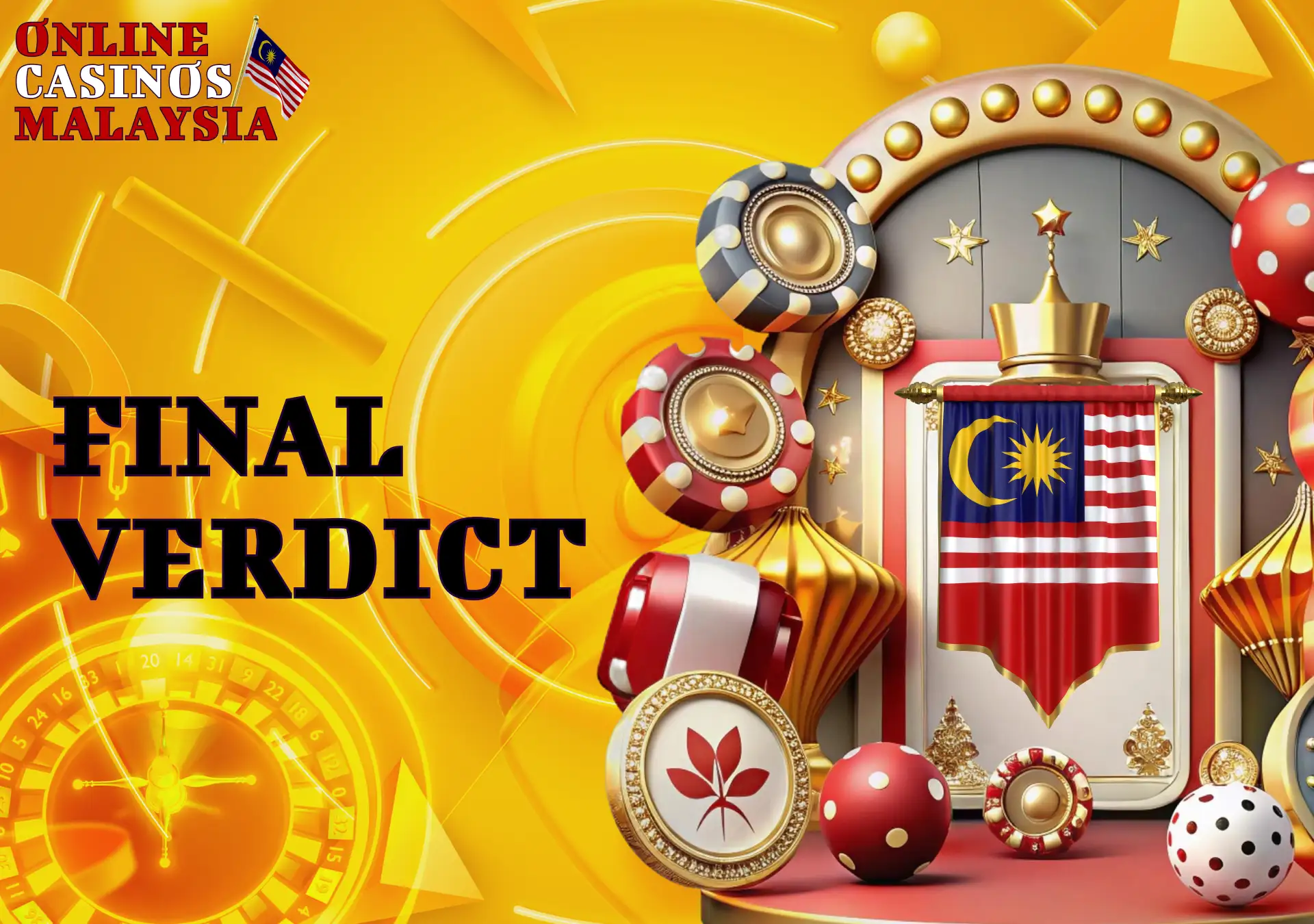 Final assessment of online casinos with recommendations for players in Malaysia.